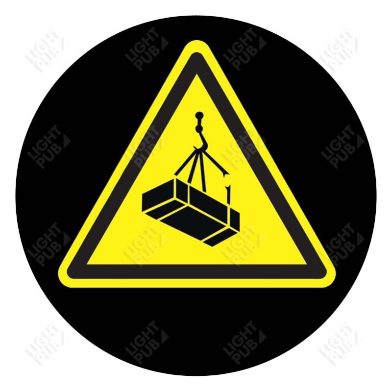 Visuel pour projection Attention manutention aérienne en cours
