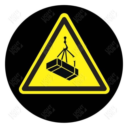 Visuel pour projection Attention manutention aérienne en cours