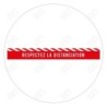 Gobo pour projection panneau lumineux Distanciation