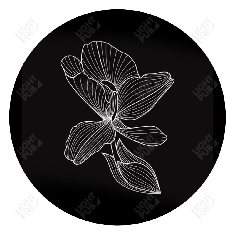 Gobo for projection Decorative light orchid