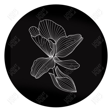 Gobo per proiezione Luce decorativa orchidea