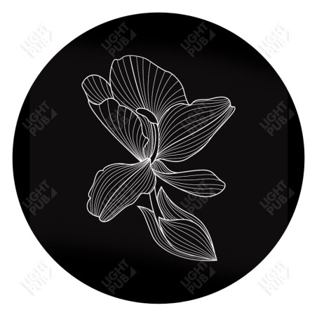 Gobo für Projektion Dekorative Leuchtorchidee