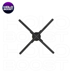 Holoscreen 50cm, videohologrammi propeller