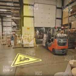 Avertisseur lumineux chariot élévateur