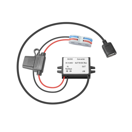 Trasformatore USB per carrelli elevatori 10-90 V