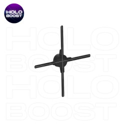 Holoscreen 50cm, holographischer Propeller Video
