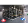 Forklift traffic direction arrow projection